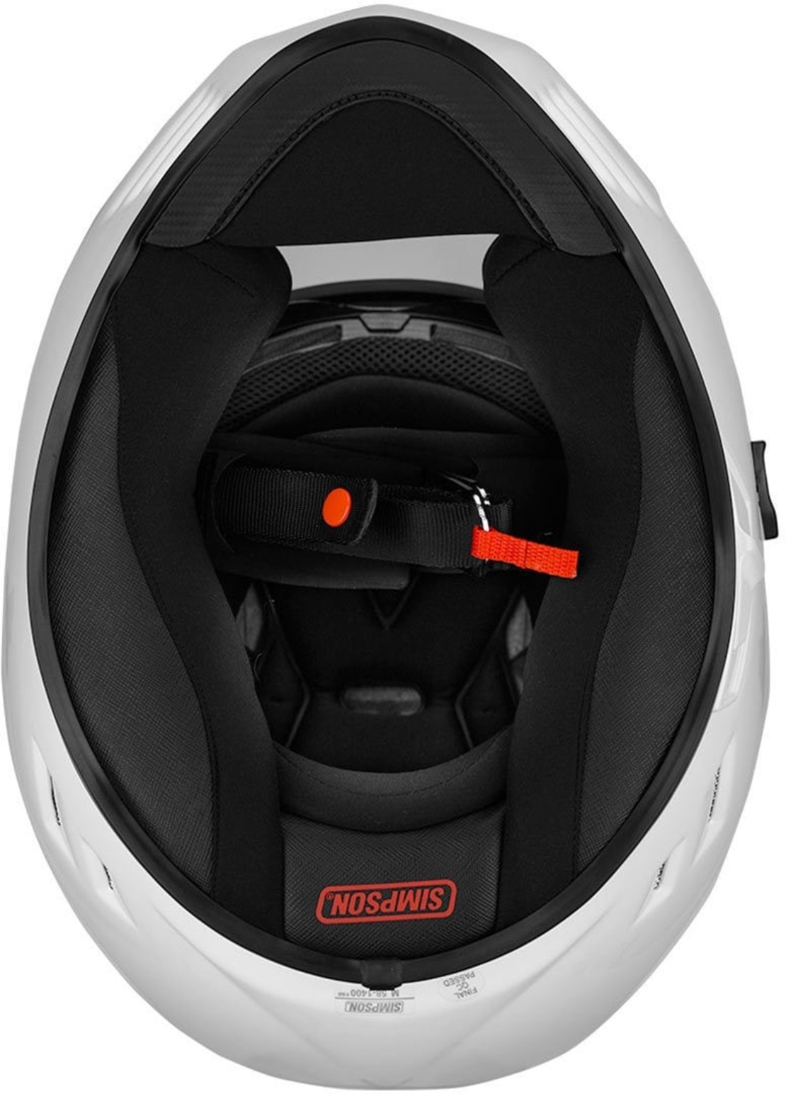 Каска SIMPSON VENOM SOLID GLOSS WHITE