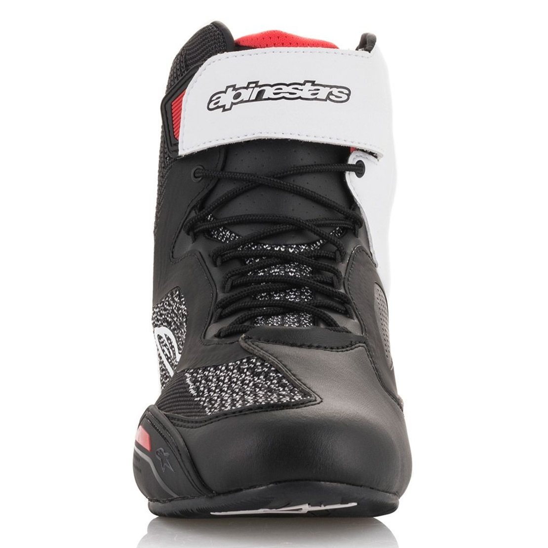 Мото боти ALPINESTARS FASTER-3 RIDEKNIT BLACK/WHITE/RED