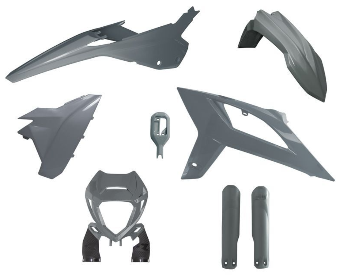 Комплект пластмаси RACETECH Plastic Kit Replica - Beta RR 20-23 (Grey)