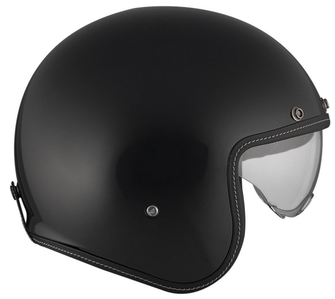 Каска за скутер MT LE MANS 2 S SV SOLID A1 GLOSS BLACK