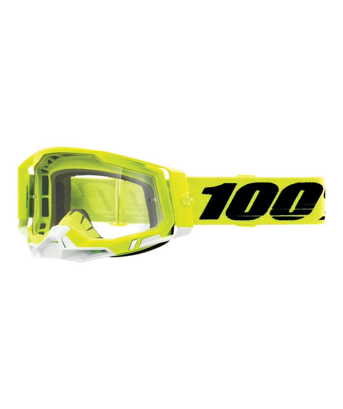 Мотокрос очила 100% RACECRAFT2  YELLOW-CLEAR