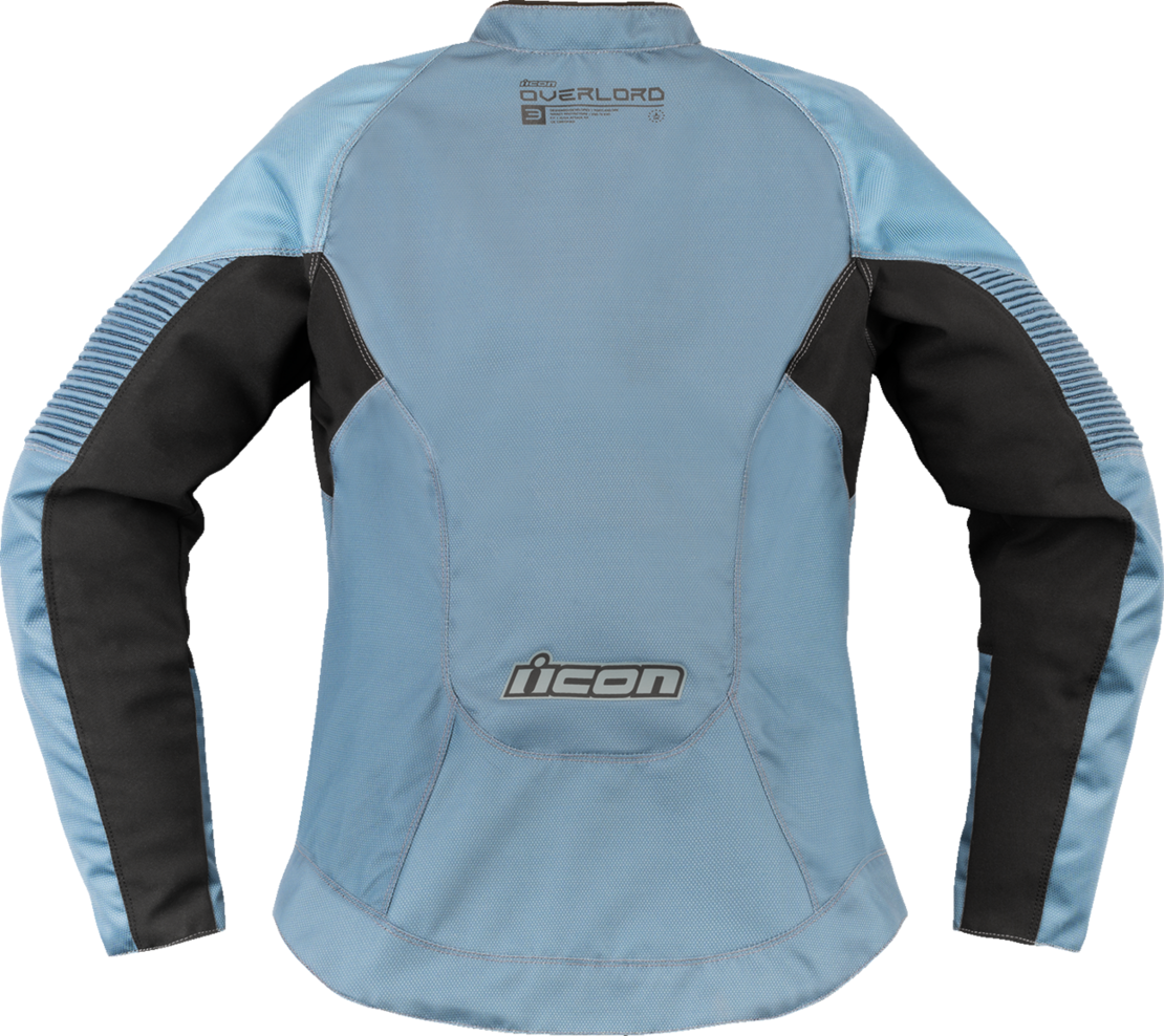 Дамско мото яке ICON Women's Overlord3 CE BLUE