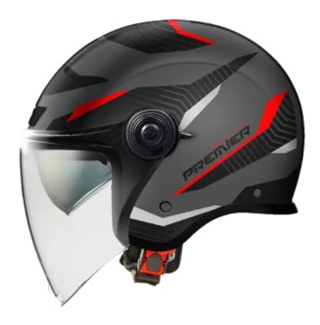 Скутерова каска Premier CITY FLY EVO FA 17BM