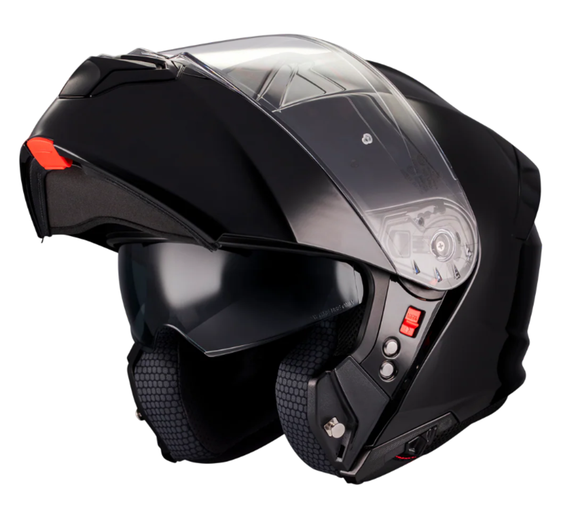 Отваряема каска MT GENESIS PURE A1 BLACK GLOSS