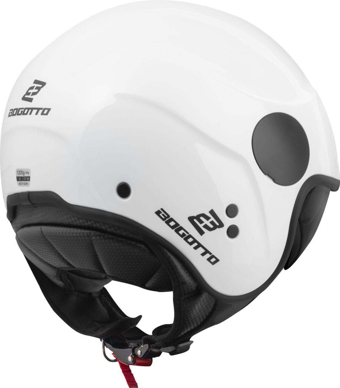 Каска за скутер BOGOTTO H595 SPN WHITE