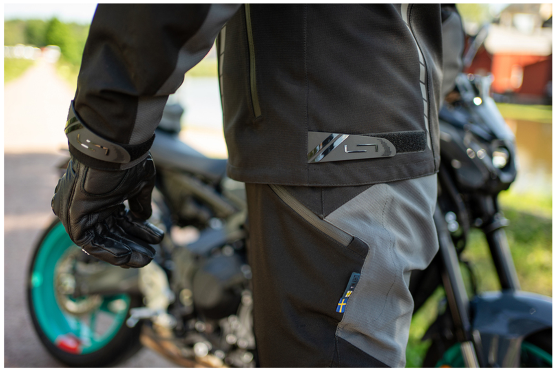 Текстилен панталон Lindstrands Lofsdalen Black/Steel Grey