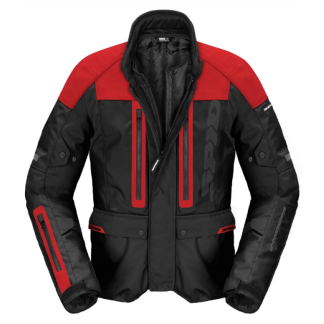 Текстилно мото яке SPIDI TRAVELER 3 EVO BLACK/RED