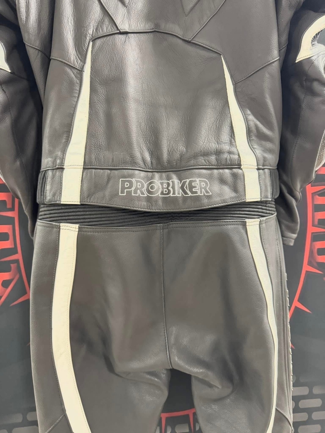 Кожен мото екип Probiker PRX-4 номер 50-M на две части
