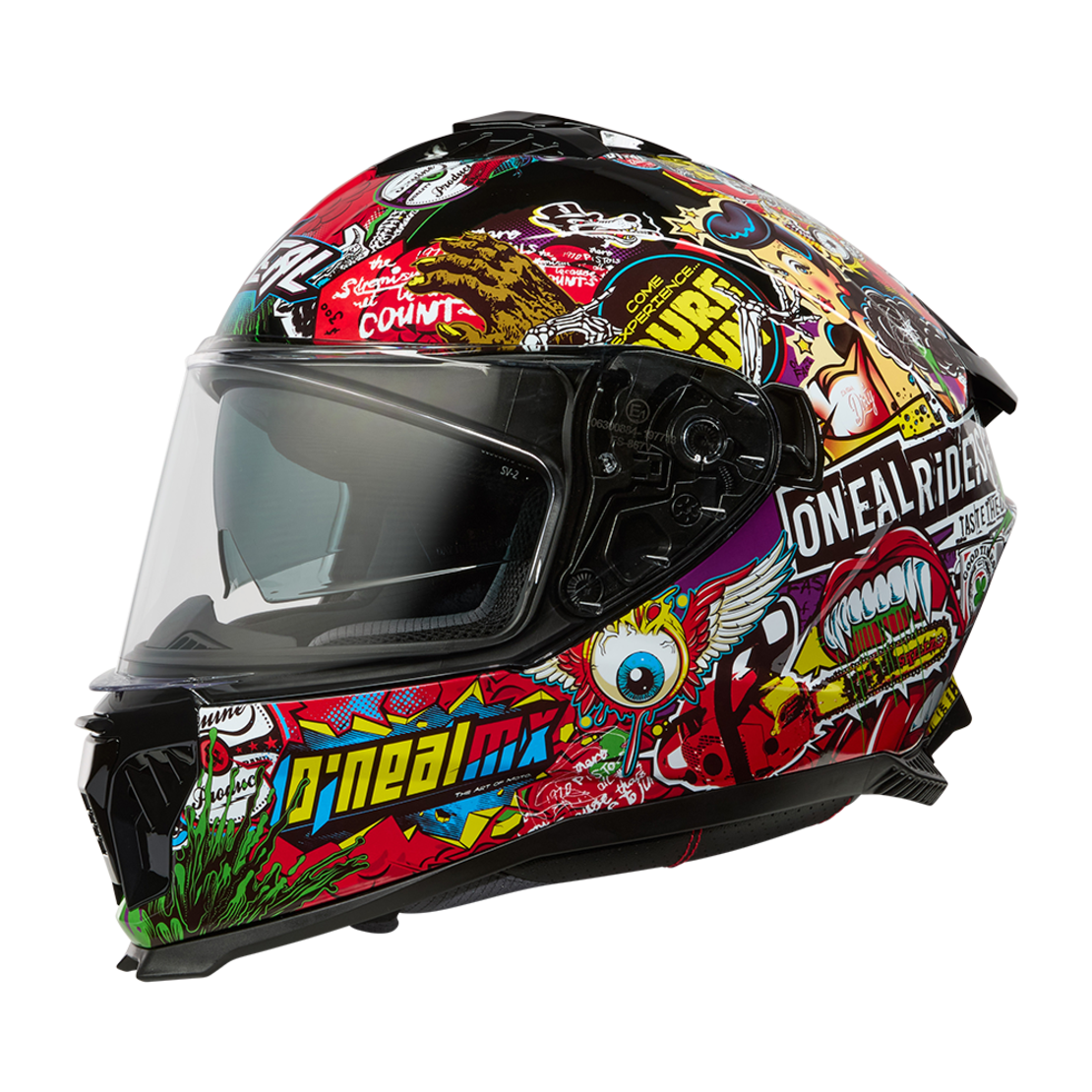 Каска O'NEAL CHALLENGER CRANK BLACK/MULTI V.25
