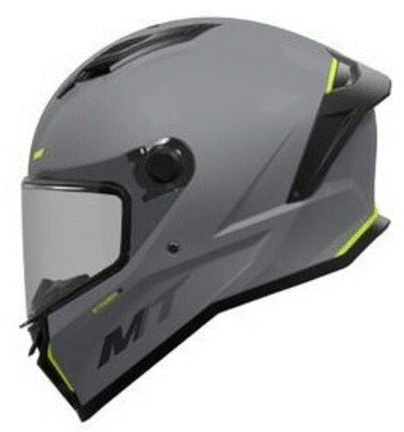 Каска MT STINGER 2 SOLID A12 GLOSS GREY