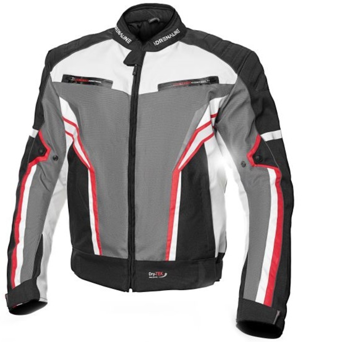 Текстилно мото яке ADRENALINE SOLA 2.0 BLACK/GREY/RED