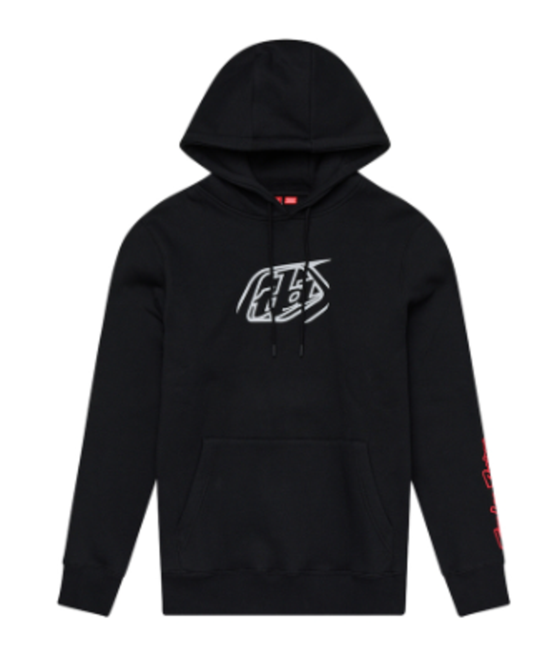 Детски суитшърт TROY LEE DESIGNS Badge - Black