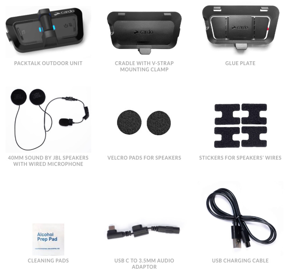 PACKTALK CUSTOM/NEO 2-РИ КОМПЛЕКТ КАСКА