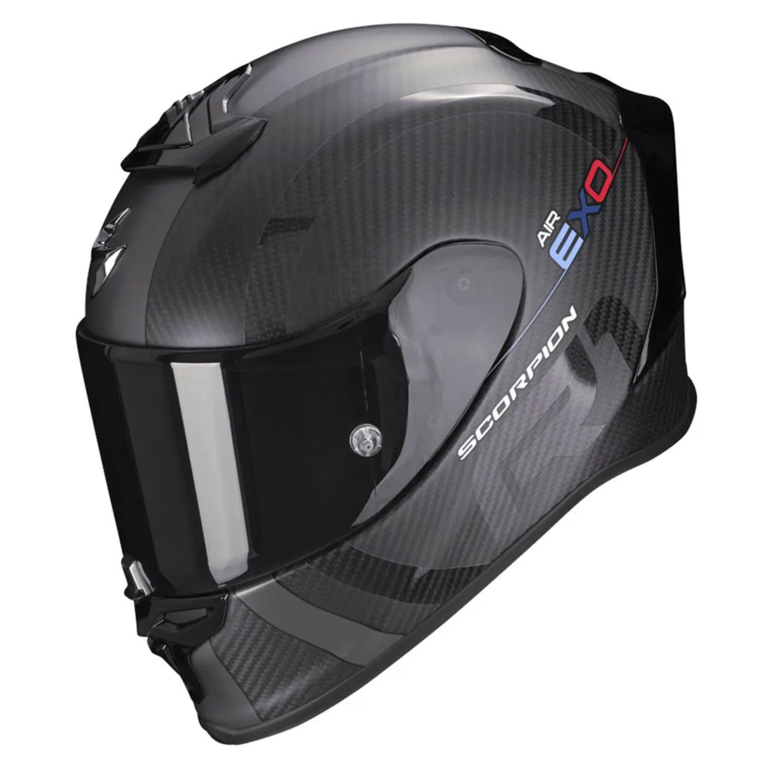 Каска Scorpion Exo R1 Evo Carbon Air Mg Matt Black Dark Silver