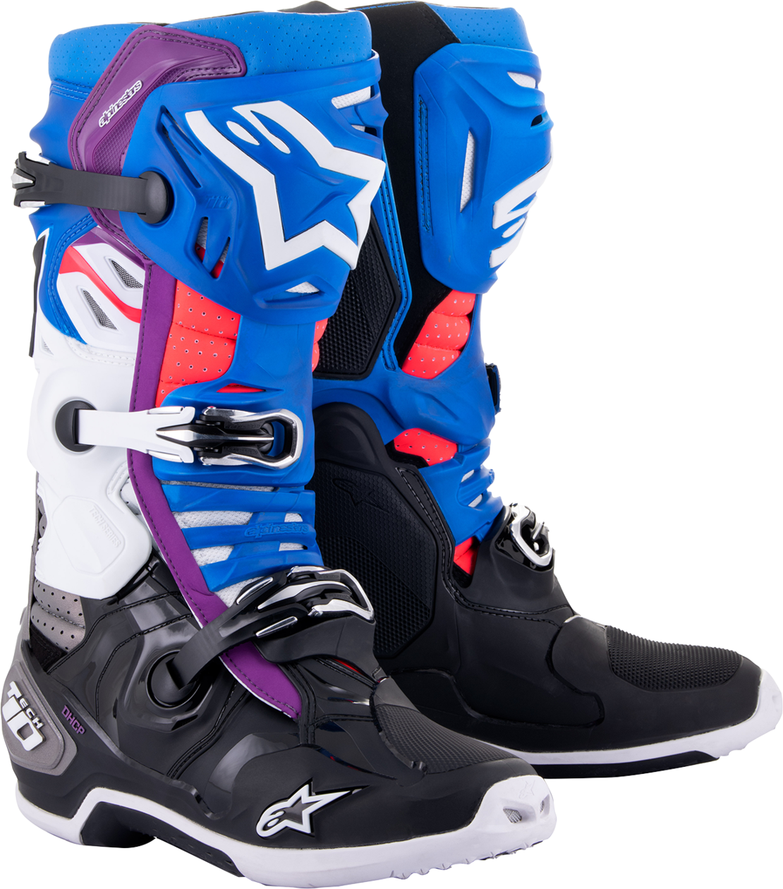 Мотокрос ботуши ALPINESTARS Tech 10 Supervented BLACK/WHITE/BLUE