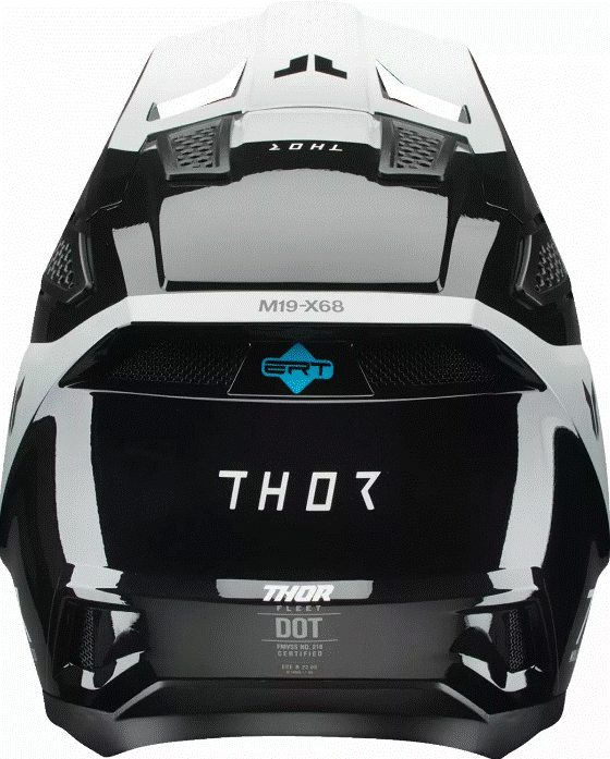 Мотокрос каска THOR FLEET STORM BLACK/WHITE