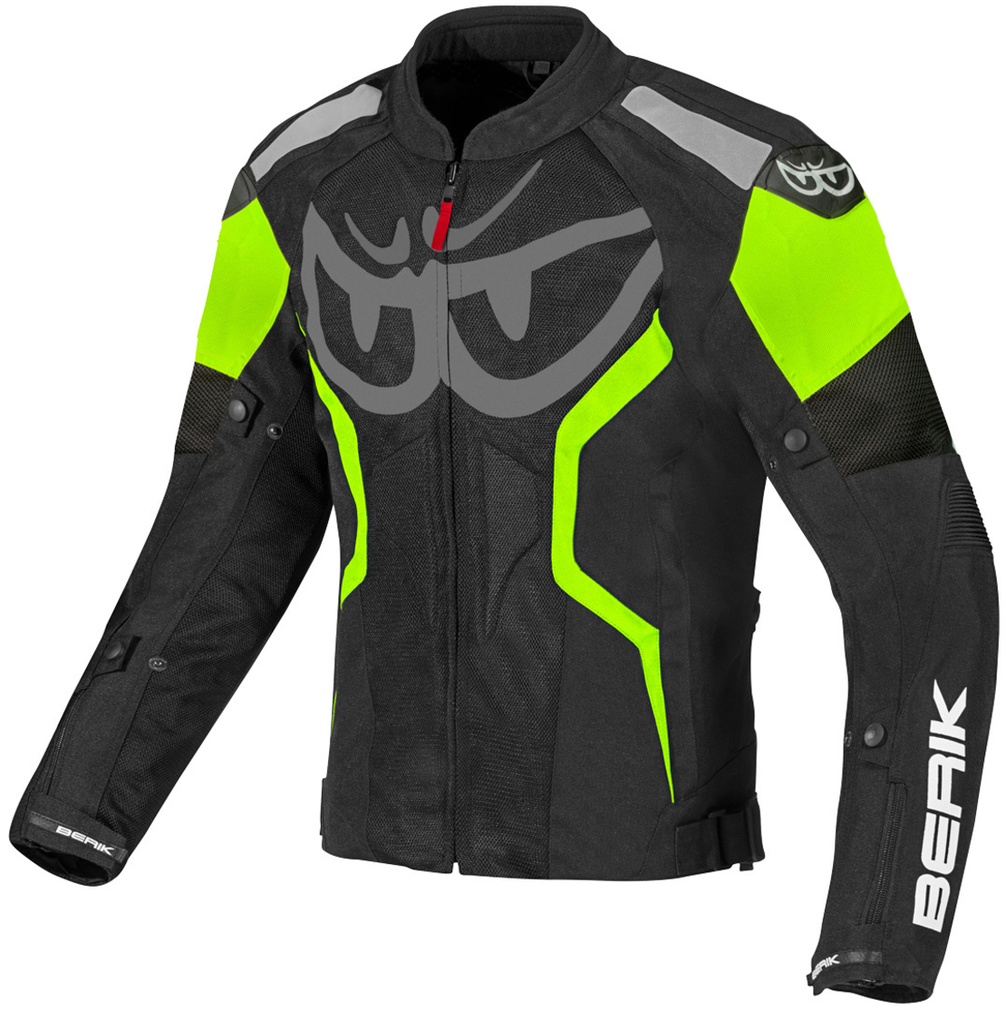Текстилно яке BERIK IMOLA Black/Green