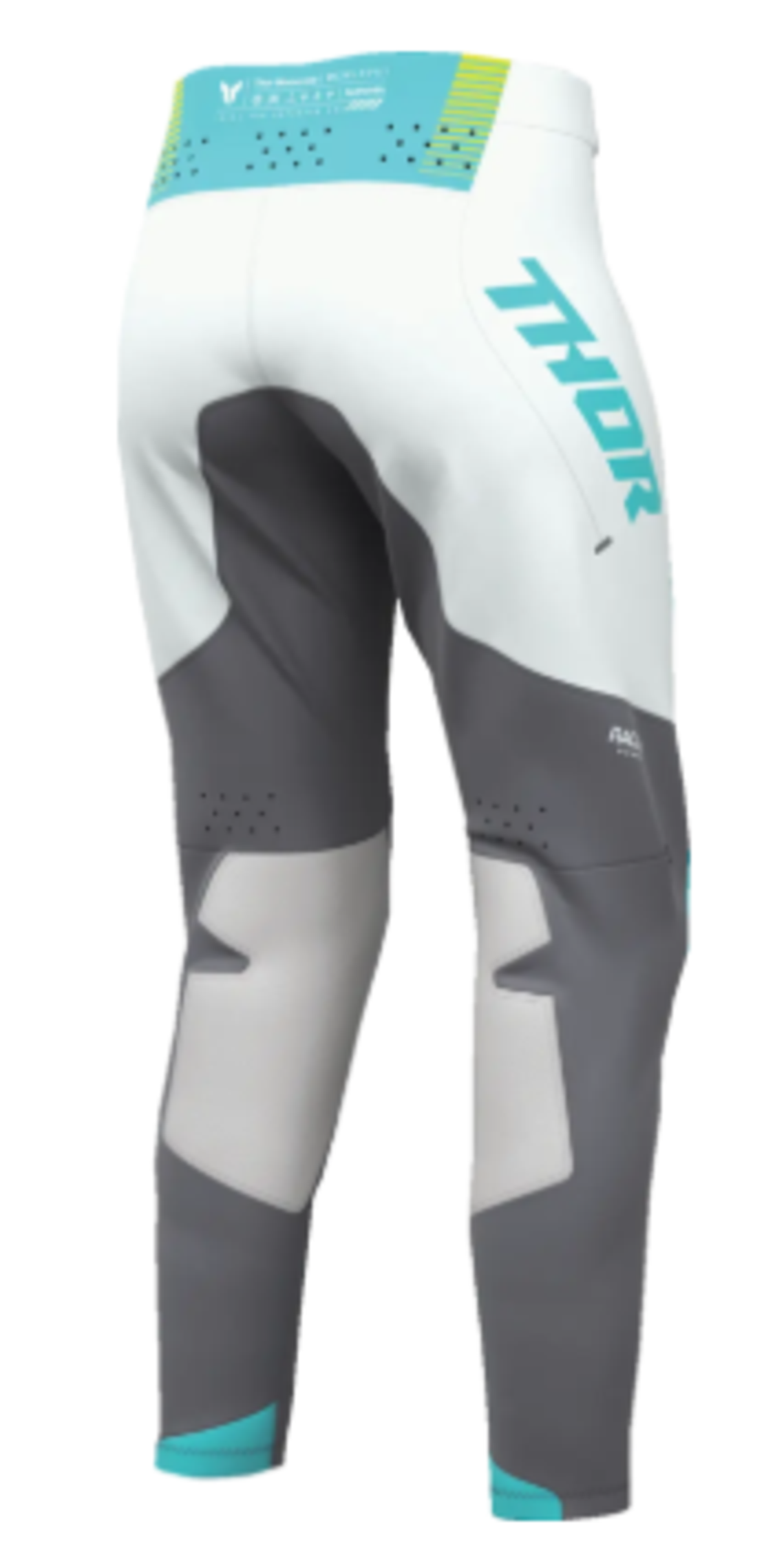 Дамски мотокрос брич  THOR  SPORTMODE VELOCITY GREY/AQUA