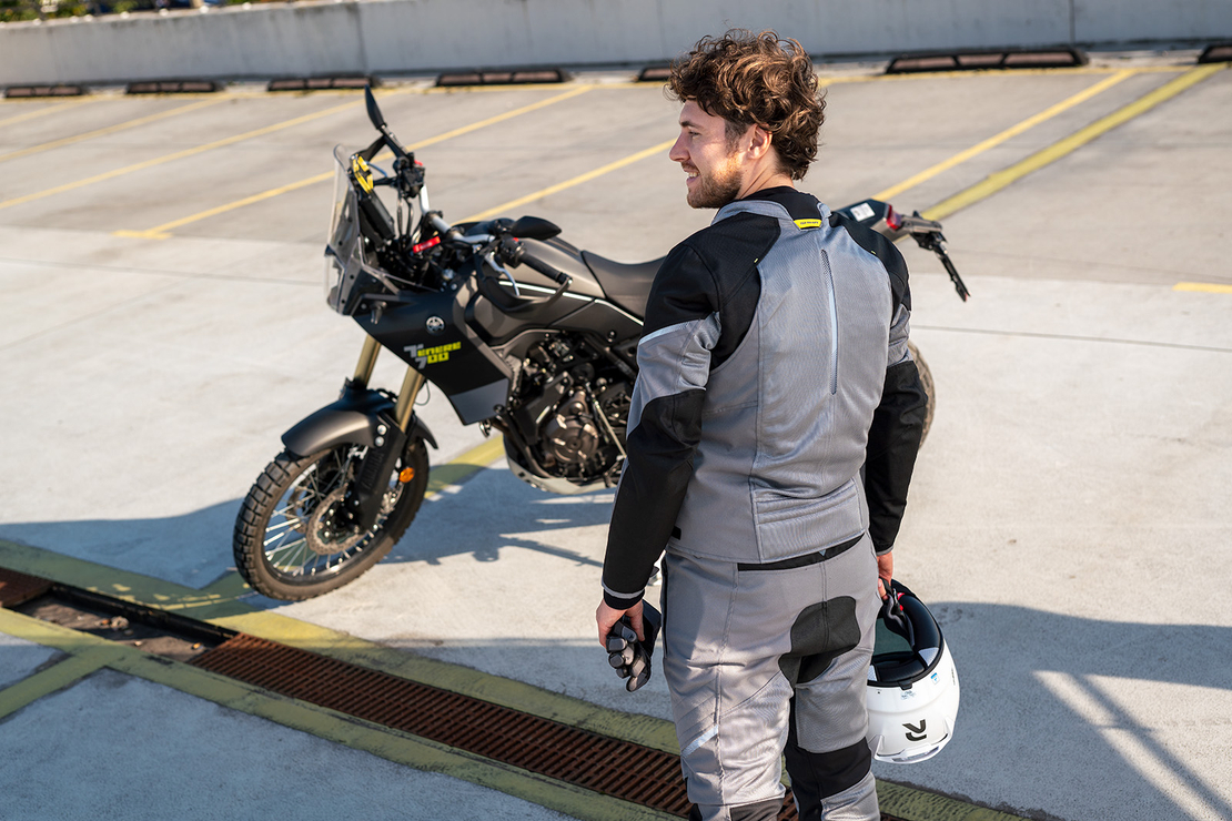 Лятно мото яке SHIMA JET GRAY