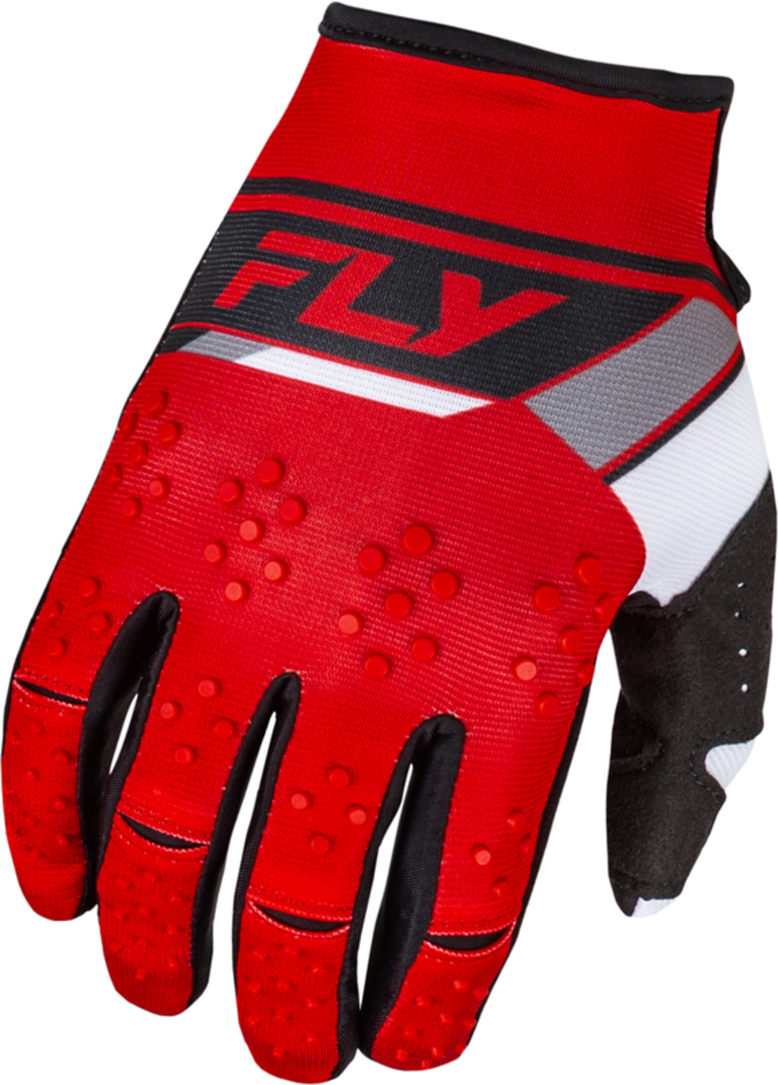 Мотокрос ръкавици FLY RACING Kinetic Prix- Red/Grey/White