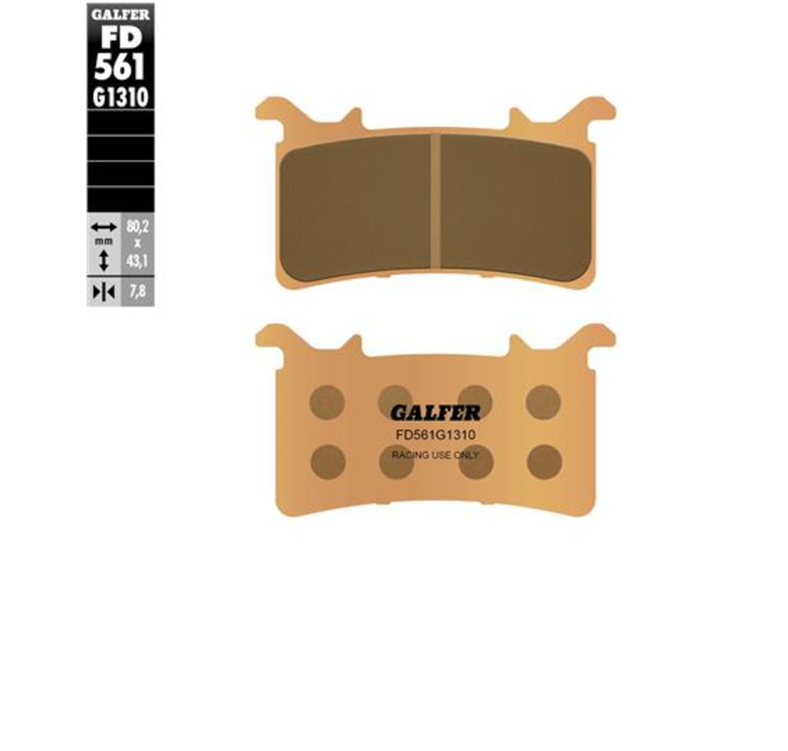 Предни накладки Galfer SINTER RACING FD561G1310 - BMW M1000RR (2021-)