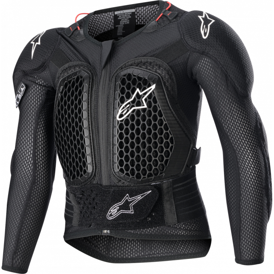 Детска ризница ALPINESTARS BIONIC ACTION V2 BLACK