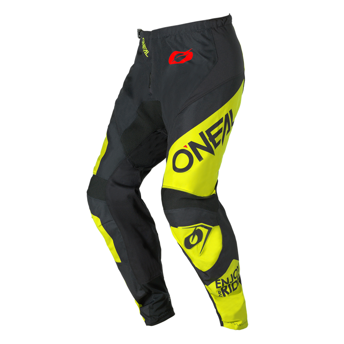 Мотокрос брич O'NEAL ELEMENT RACEWEAR BLACK/NEON YELLOW V.26