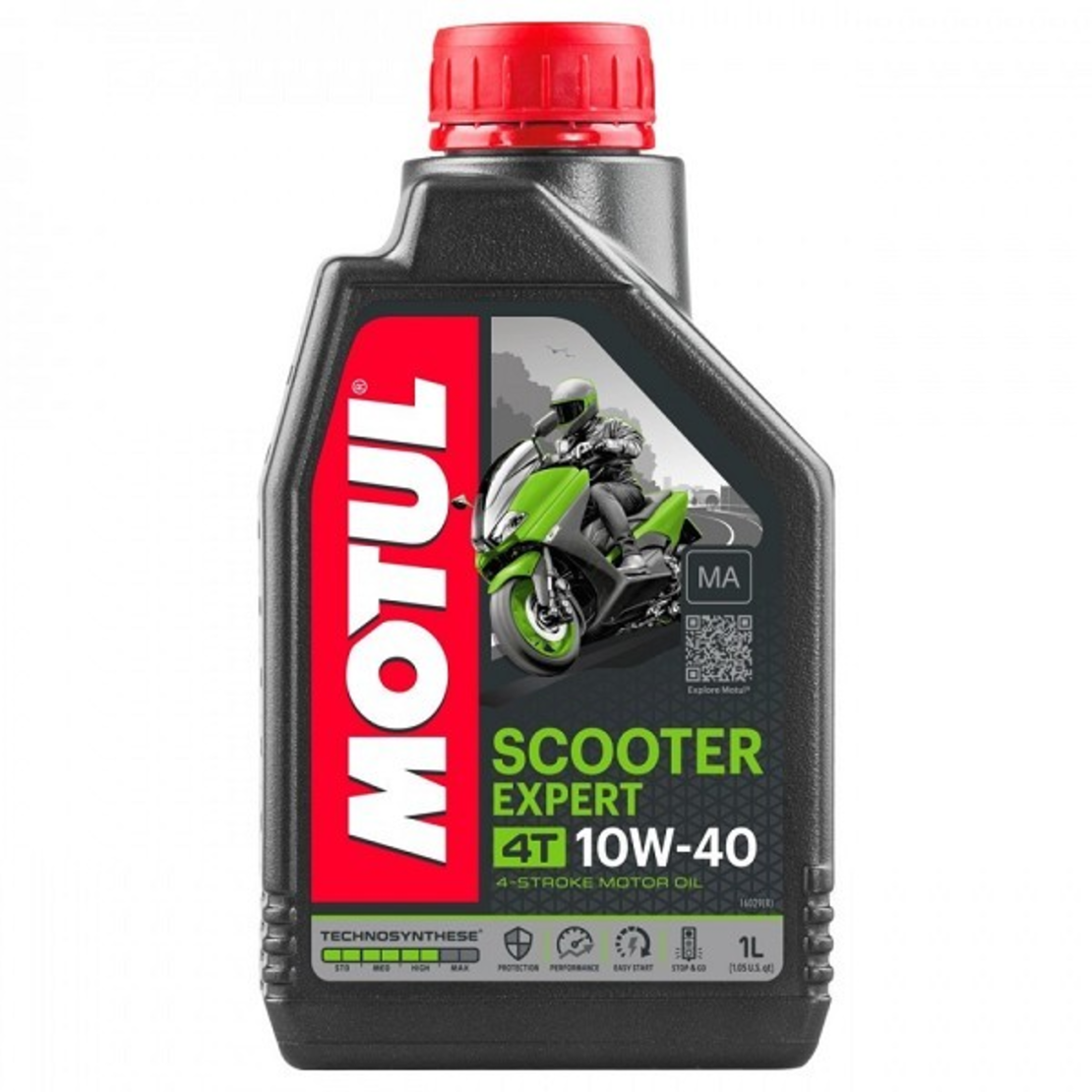 Масло MOTUL SCOOTER EXPERT 4T 10W40-1L