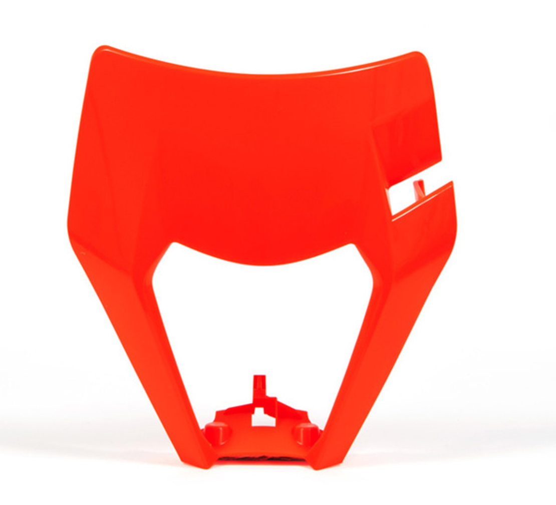 Маска за фар RACETECH Headlight Plastic Neon Orange KTM EXC