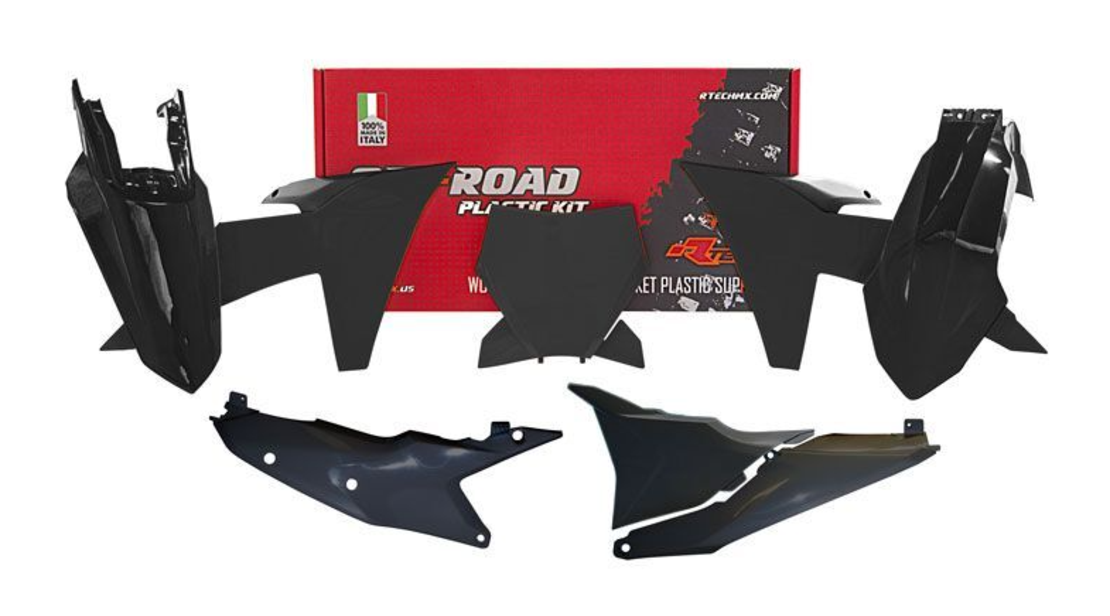 Комплект пластмаси RACETECH Plastic Kit KTM 23-24 (Black)