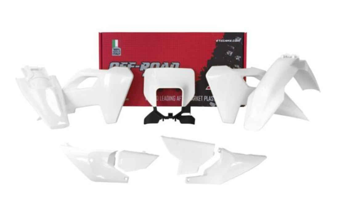 Комплект пластмаси RACETECH Plastic Kit 7 pcs Husqvarna FC 250/450 22-23 (White)