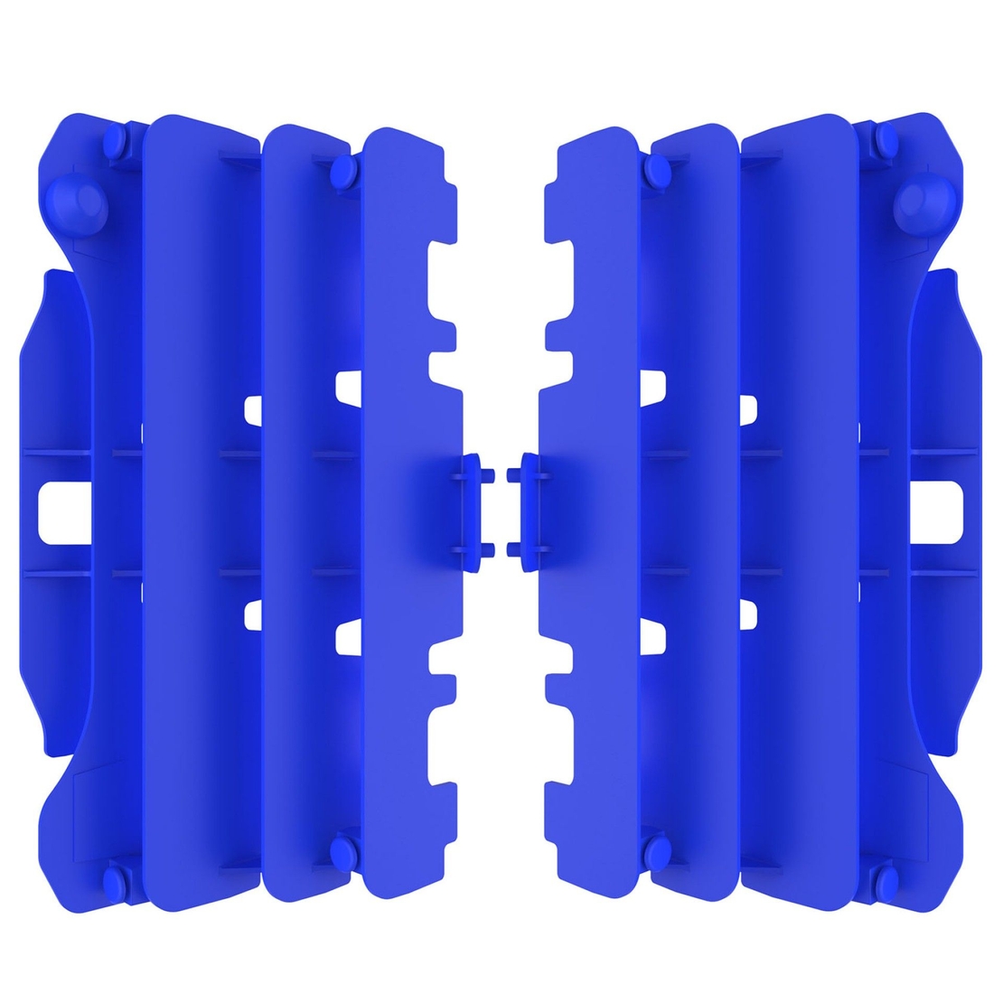 Преден предпазител за радиатор POLISPORT YAMAHA YZ250F,YZ450F (07-09) BLUE