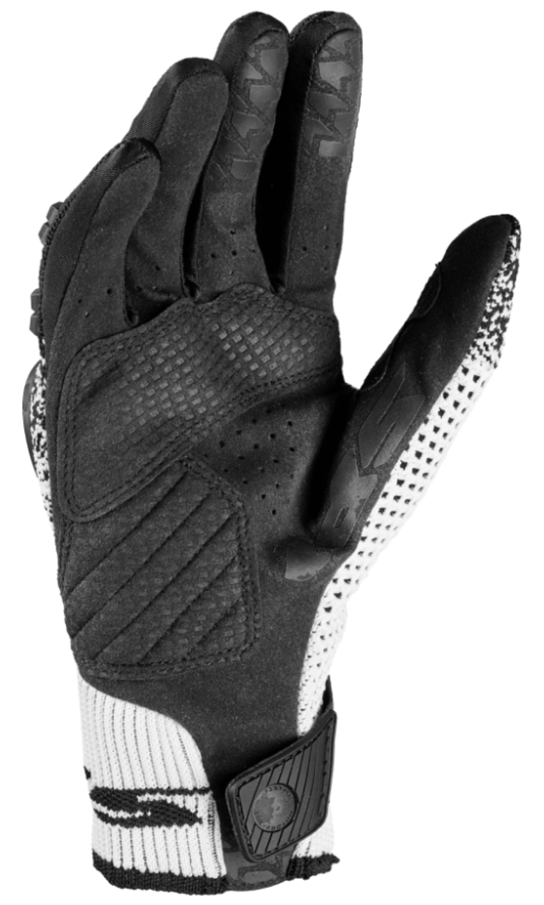 Текстилни мото ръкавици SPIDI CROSS KNIT Black