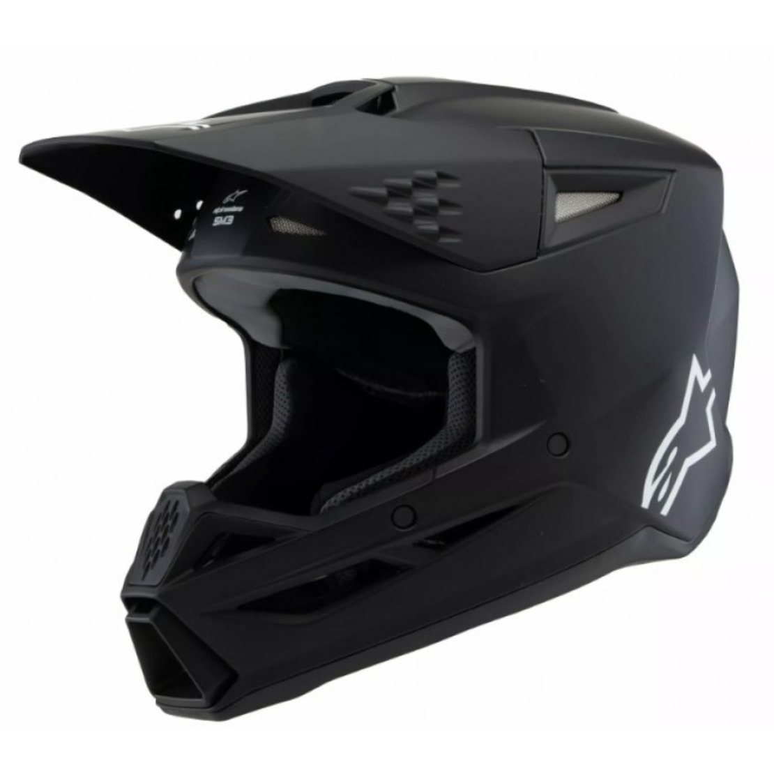 Детска каска ALPINESTARS SM3 SOLID BLACK