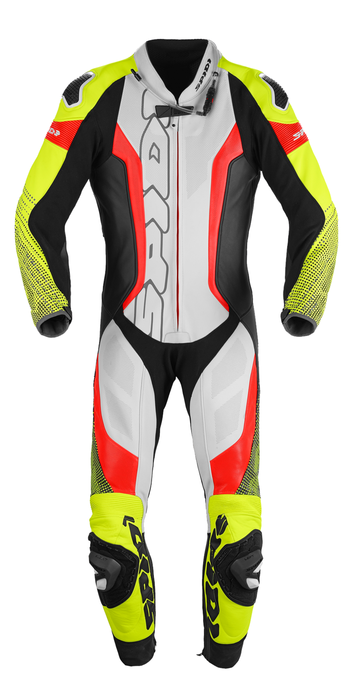 Мото екип SPIDI SUPERSONIC PERF PRO BLACK/FLO YELLOW