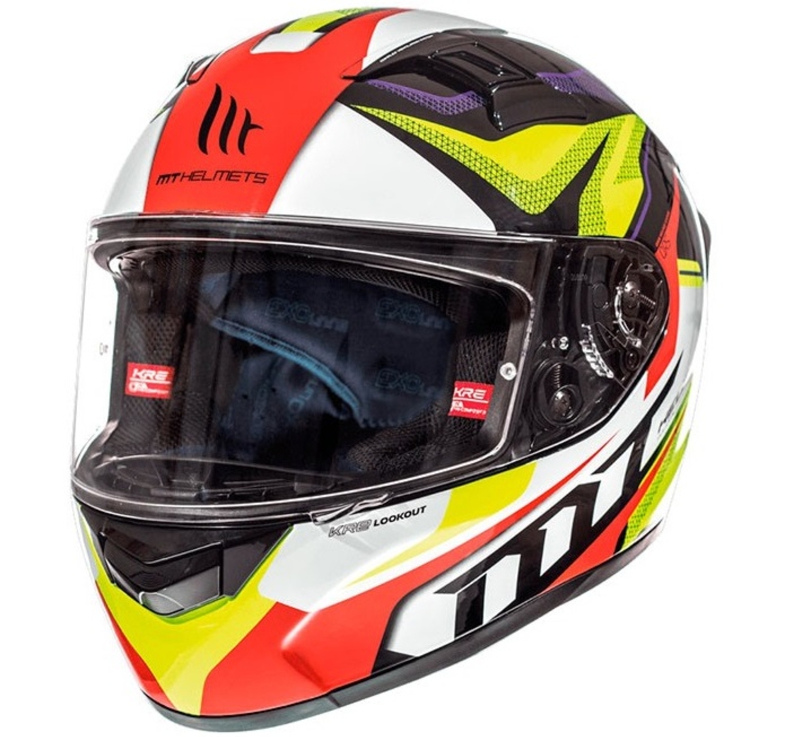 КАСКА MT KRE LOOKOUT G4 GLOSS FLUO YELLOW