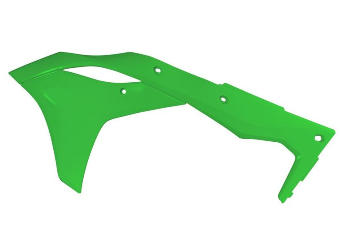 Пластмасови капаци за радиатор RACETECH Radiator Covers Green Kawasaki KX250F 17-19