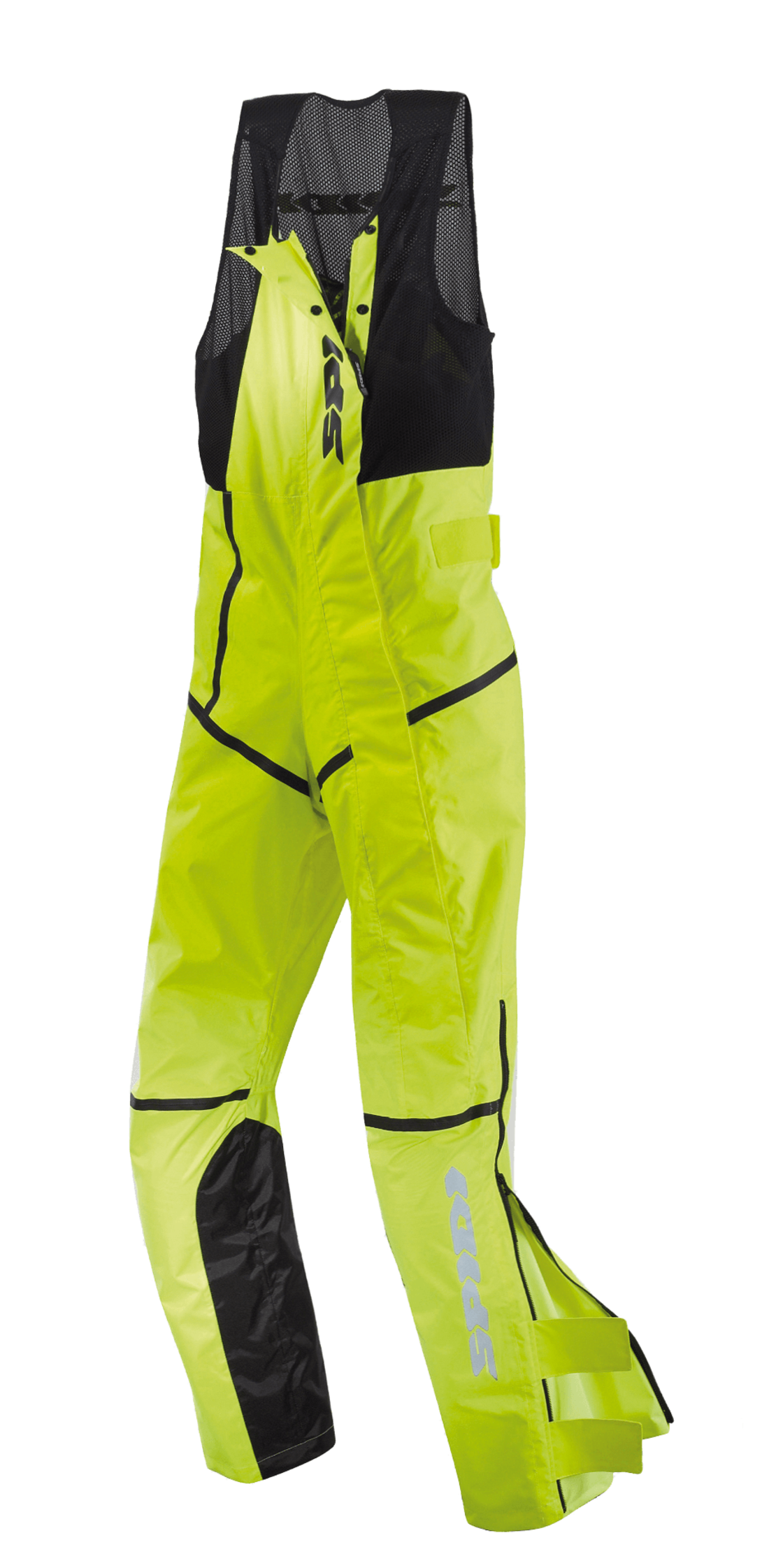 Дъждобран тип гащеризон SPIDI RAIN SALOPETTE Yellow fluo