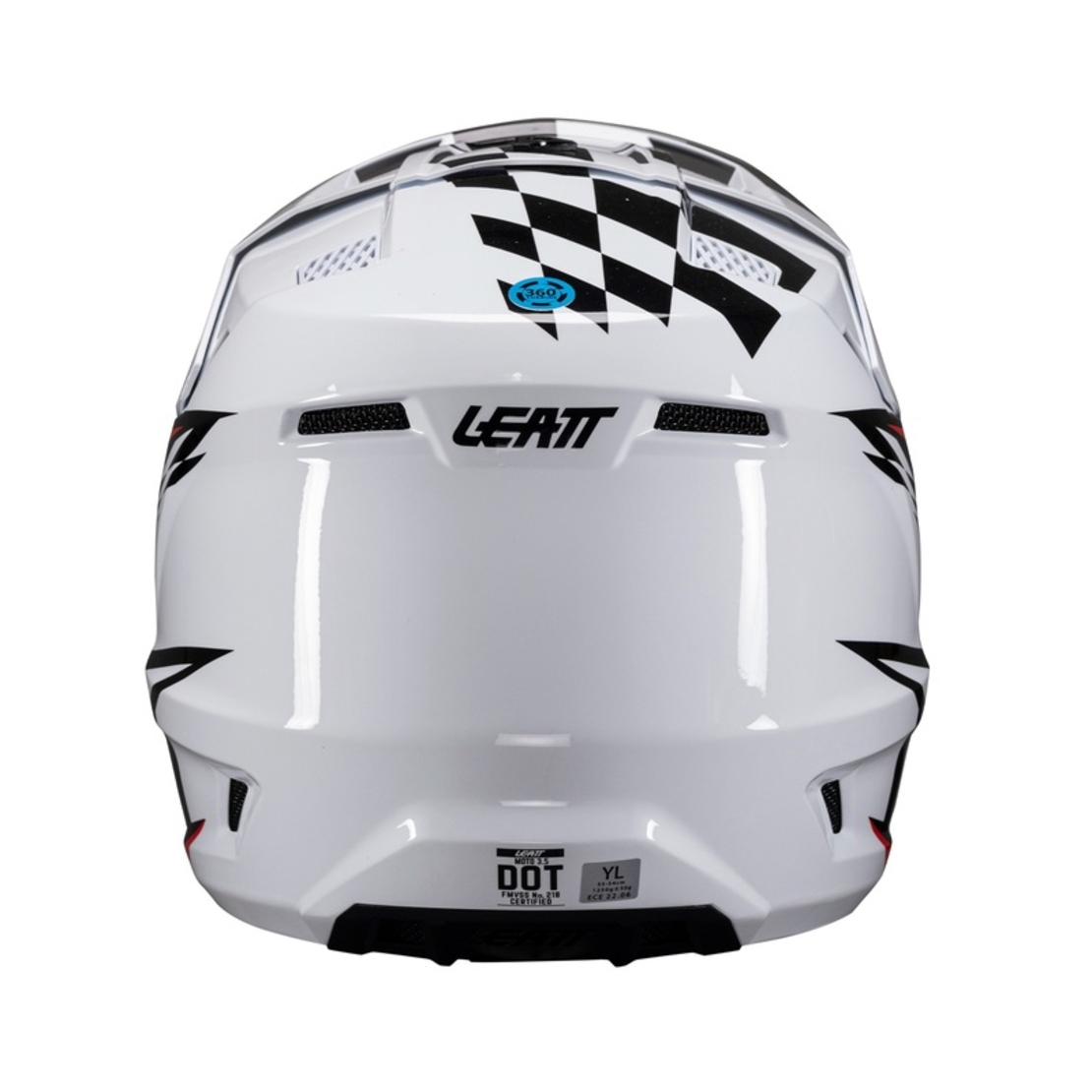 Детска мотокрос каска LEATT Kit Moto 3.5-White V25