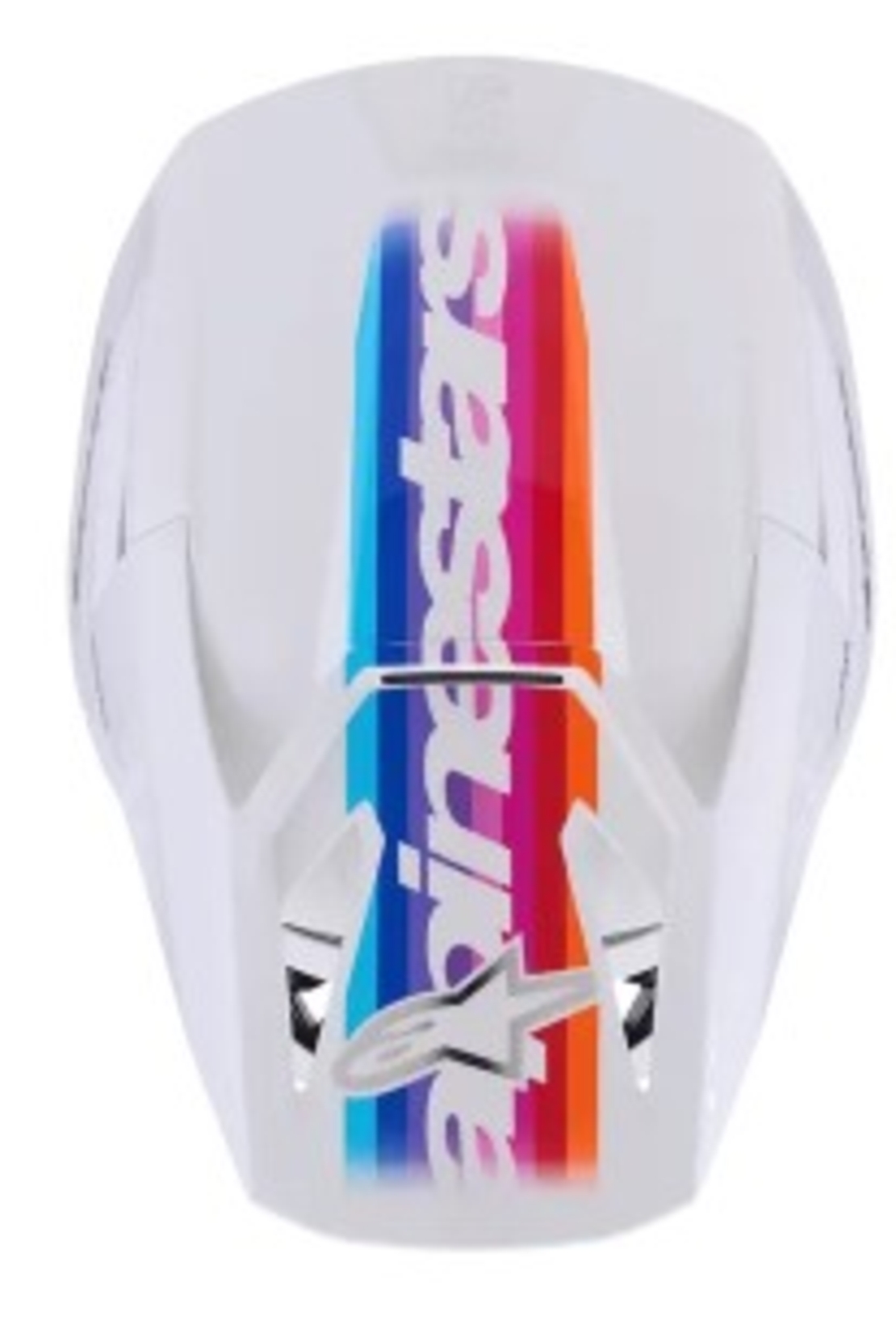 Мотокрос каска ALPINESTARS SM3 FORCE WHITE-GLOSS