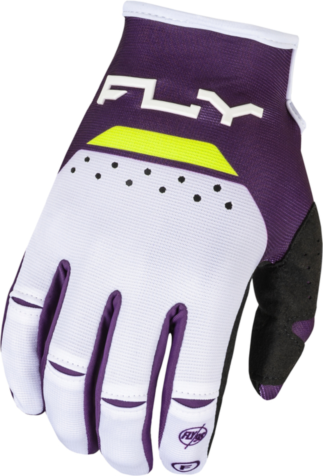 Мотокрос ръкавици FLY RACING Kinetic Reload- Deep Purple/White/Hi-Vis