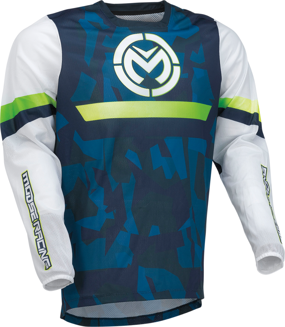 Мотокрос блуза MOOSE RACING SAHARA WHITE/BLACK/BLUE