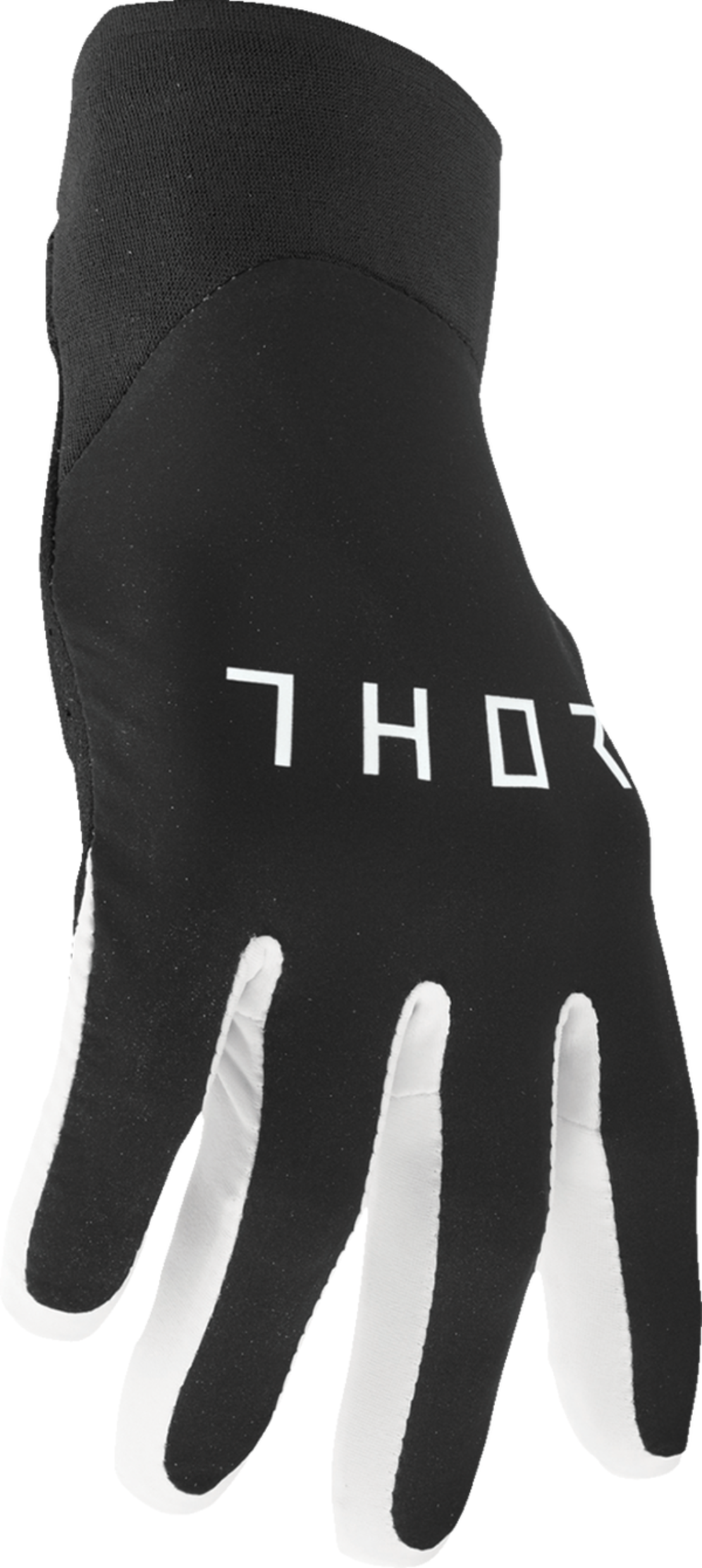 Мотокрос ръкавици THOR AGILE SOLID BLACK/WHITE