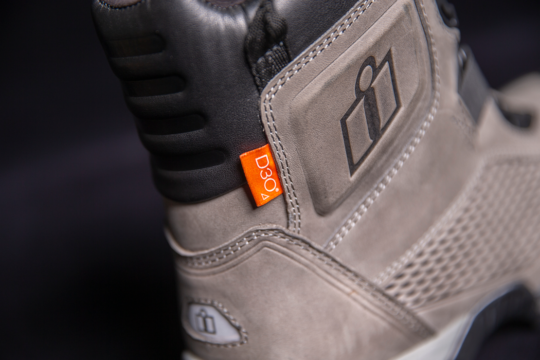 Мото боти ICON STORMHAWK GRAY