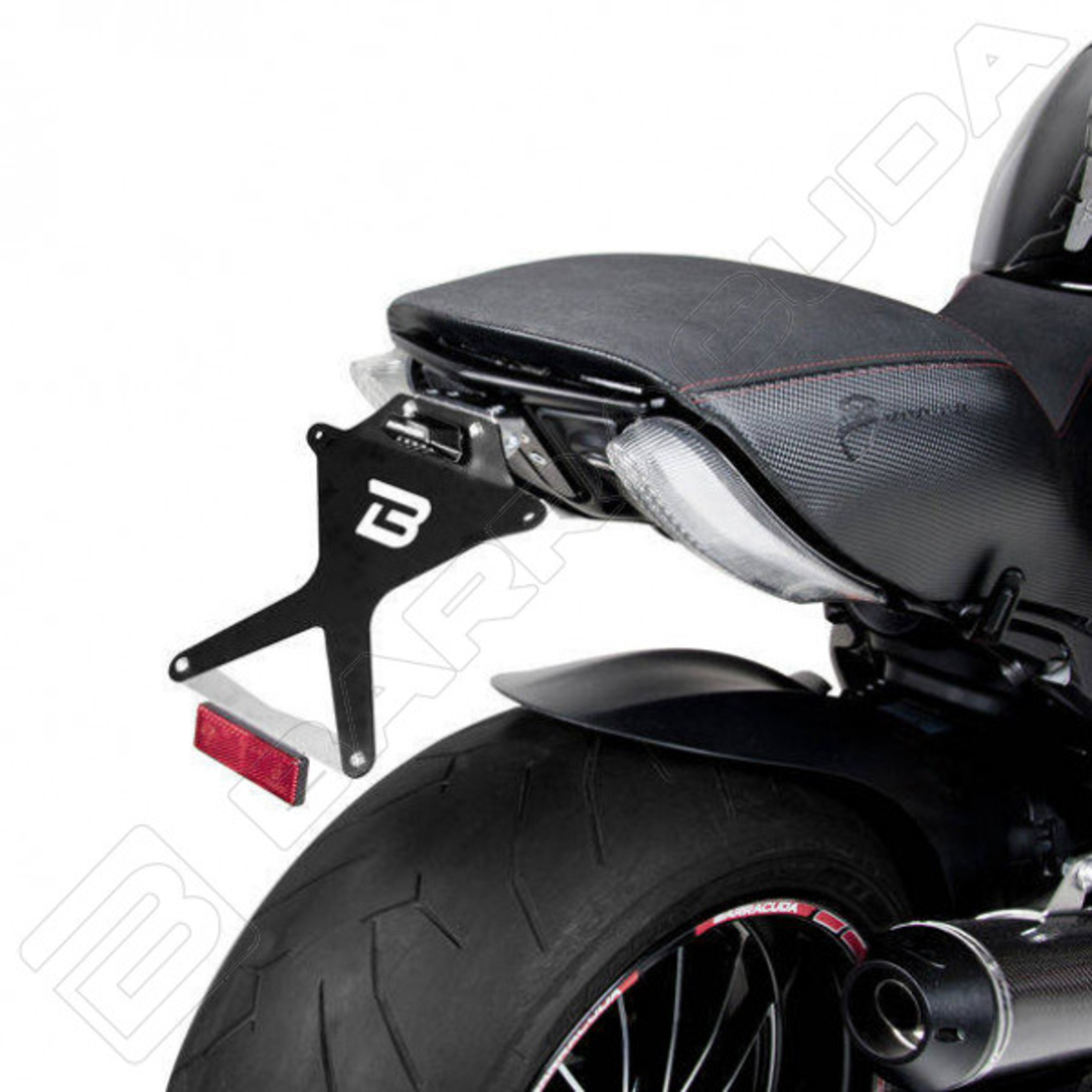 СТОЙКА ЗА НОМЕР BARRACUDA Ducati Diavel (2014-2018)