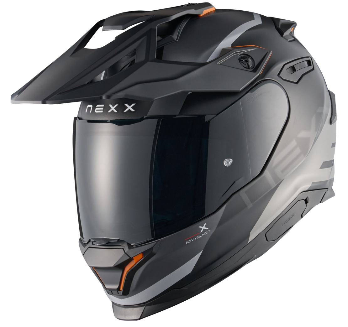 Адвенчър каска NEXX  Y.TRAVL QUEST BLACK GRAY