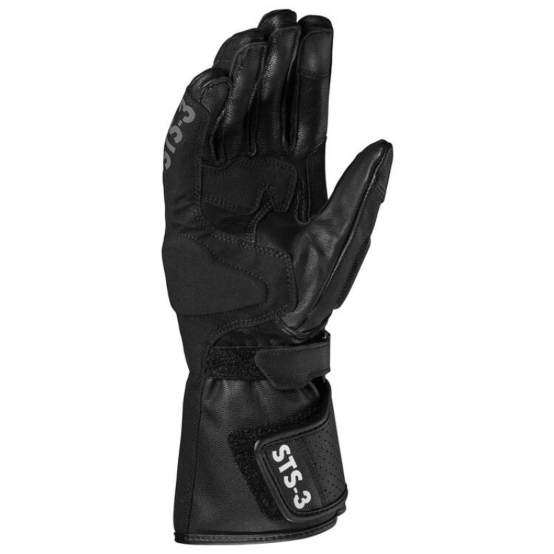 Дамски кожени мото ръкавици SPIDI STS-3 BLACK
