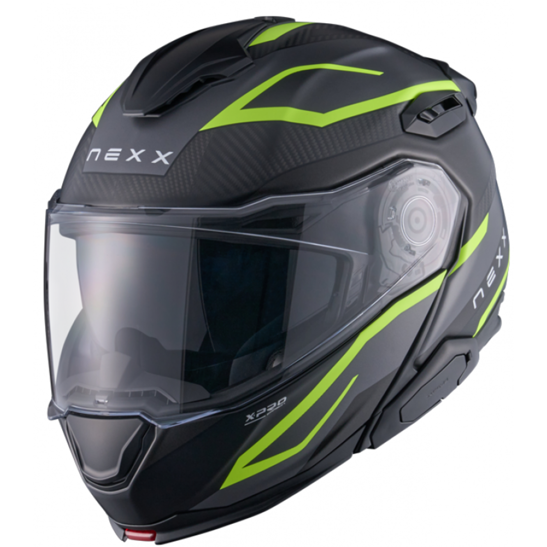 Каска NEXX X.LIFETOUR FLIP UP PRO MILE NEON GRAY