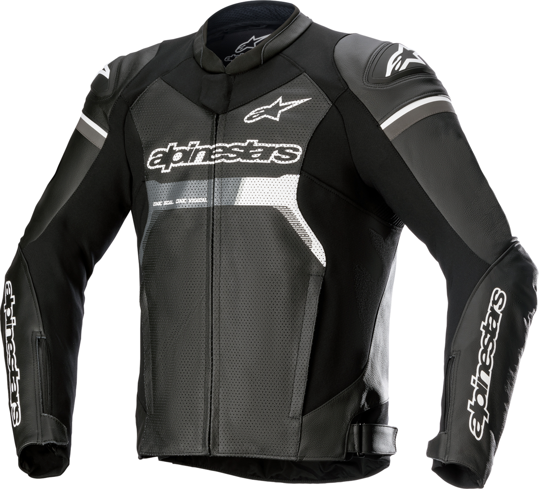 Кожено мото яке ALPINESTARS GP Force Airflow BLACK