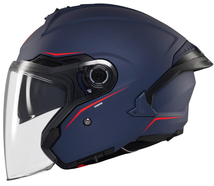 Скутер каска MT COSMO SV SOLID A7 MATT BLUE